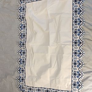 Pottery Barn Zoe Scalloped Embroidered Sham